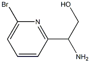 2-amino-2-(6-bromopyridin-2-yl)ethanol Structure