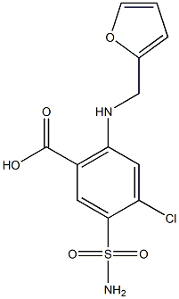 Furosemide Impurity 2 结构式