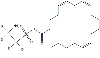 N-Arachidonoyl Taurine-d4 Structure