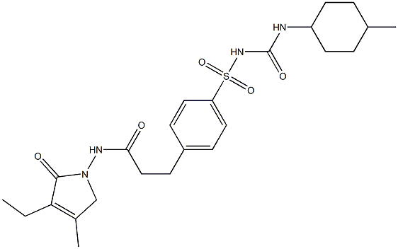 格列美脲杂质7 结构式