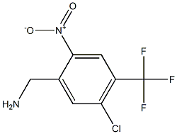 (5-Chloro-2-nitro-4-trifluoromethyl-phenyl)-methyl-amine Struktur