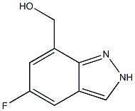 (5-Fluoro-2H-indazol-7-yl)-methanol Struktur