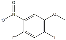 1-Fluoro-5-iodo-4-methoxy-2-nitro-benzene,,结构式