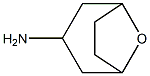 外-8-氧杂二环[3.2.1]辛烷-3-胺盐酸 结构式