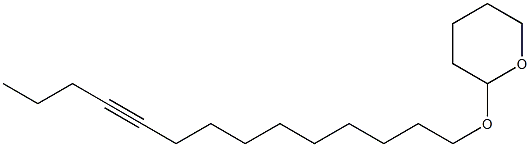 Tetrahydro-2-(10-tetradecyn-1-yloxy)-2H-pyran Structure