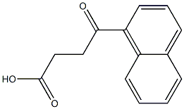 gamma-Oxo-1-naphthalenebutanoic acid Structure