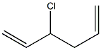 3-Chlorohexa-1,5-diene (~90%) Structure