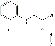 (2-Fluorophenyl)glycine HCl Structure