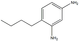4-Butyl-1,3-benzenediamine Structure