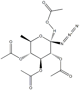 1-Azido-1-deoxy-b-D-glucopyranoside tetraacetate 99+% (HPLC) Structure