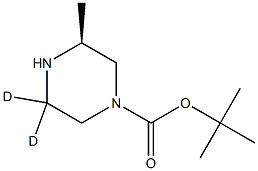 (S)-4-Boc-2-methylpiperazine-6,6-D2 Structure