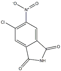 4-Chloro-5-nitropthalimide Structure
