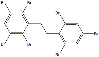 1-(2,3,5,6-Tetrabromophenyl)-2-(2,4,6-tribromophenyl)ethane Structure
