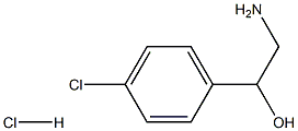 2-Amino-1-(4-chlorophenyl)ethanol hydrochloride 99+% (HPLC) Structure