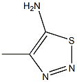 4-Methyl-1,2,3-thiadiazol-5-amine Structure