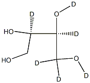 Erythritol-d6 Struktur