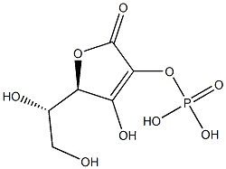 维生素C磷酸酯 结构式