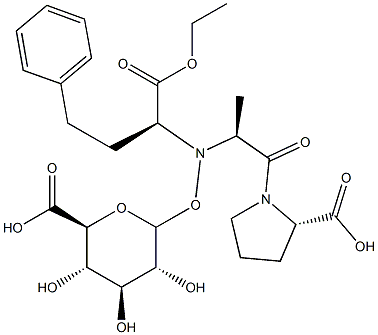 Enalapril N-Glucuronide Struktur