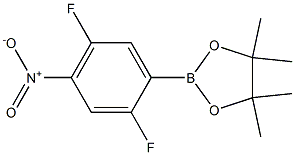 2-(2,5-Difluoro-4-nitro-phenyl)-4,4,5,5-tetramethyl-[1,3,2]dioxaborolane|