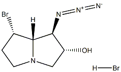 (1R,2R,7S,7aS)-1-Azido-7-bromohexahydro-1H-pyrrolizin-2-ol HBr