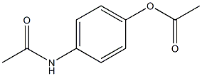 (P-ACETAMIDOPHENYL) ACETICACID Struktur