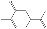 左旋香芹酮,,结构式