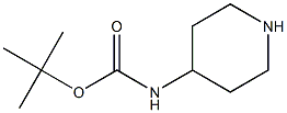 BOC-4-氨基哌啶, , 结构式
