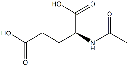 乙酰谷氨酸 结构式