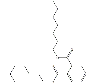 Diisooctyl phthalate， Structure