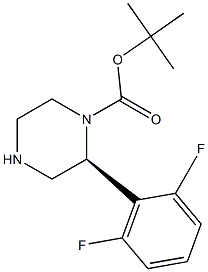 (S)-2-(2,6-DIFLUORO-PHENYL)-PIPERAZINE-1-CARBOXYLIC ACID TERT-BUTYL ESTER