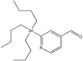 4-FORMYL-2-(TRIBUTYLSTANNYL)PYRIDINE Structure