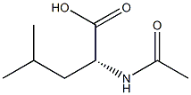 N-ACETYL-D-LEUCINE Struktur