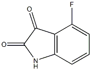 4-Fluoroisatin Struktur