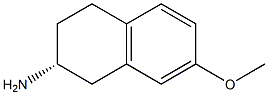 (R)-7-甲氧基2-四氢萘胺, , 结构式