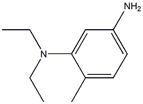 N,N-二乙基甲苯二胺, , 结构式