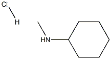 Methylcyclohexylamine hydrochloride 化学構造式