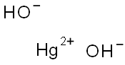 Mercury(II) hydroxide Struktur