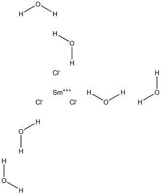 Samarium(III) chloride hexahydrate Structure