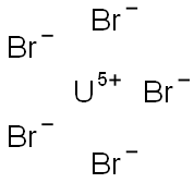 Uranium(V) bromide Struktur