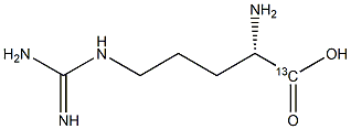 L-Arginine-1-13C Struktur