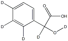 Mandelic Acid-D5 Struktur