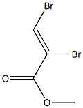 2,3-二溴丙烯酸甲酯,,结构式