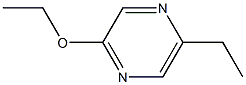 2-乙氧基-5-乙基吡嗪,,结构式