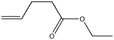 Ethyl 4-pentenoate Structure
