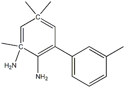 3,3',5,5-tetramethylbiphenyldiamine Structure