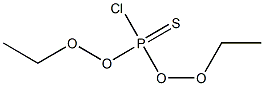 二乙氧基硫代磷酰氯,,结构式