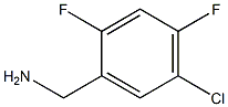 5-氯-2,4-二氟苄胺,,结构式