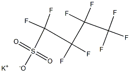 全氟丁磺酸钾,,结构式