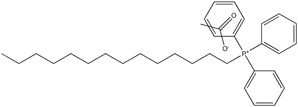 Tetradecyltriphenylphosphonium acetate