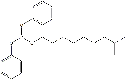亚磷酸二苯一异癸酯,,结构式